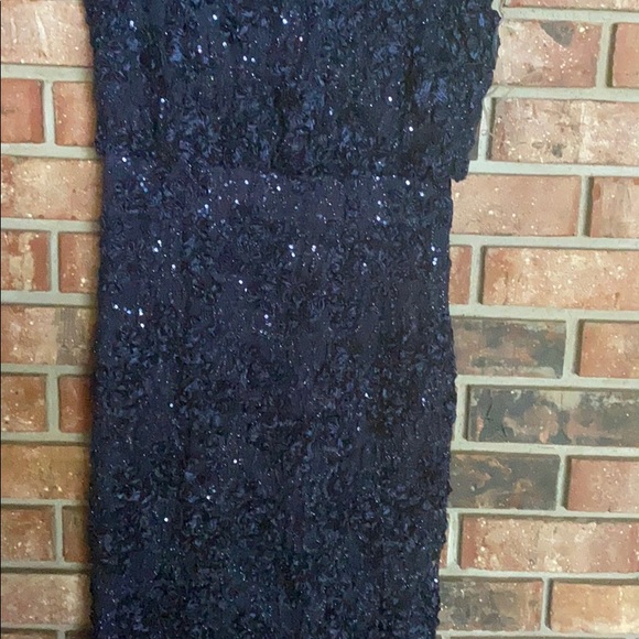 Blouson navy gown - Picture 5 of 10